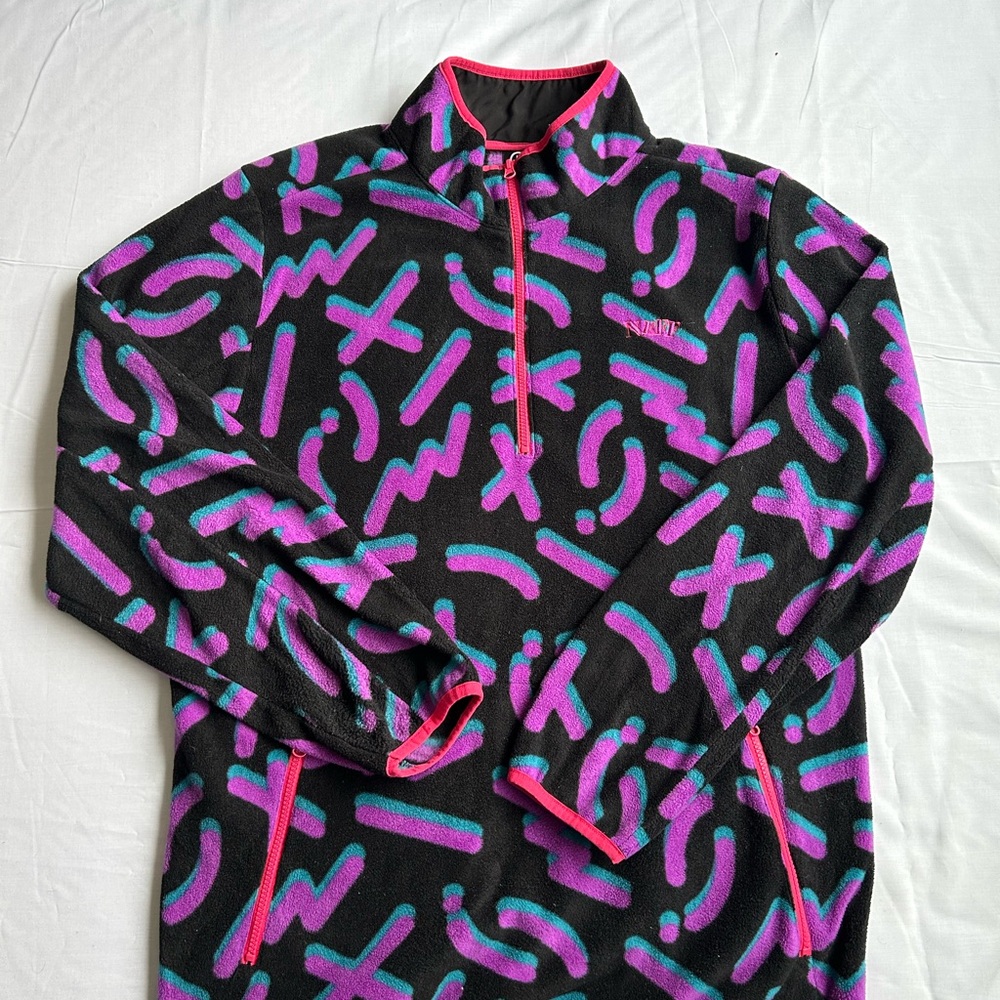 NEFF Retro Print Quarter Zip